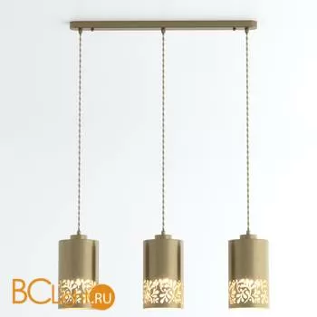 Подвесной светильник Eurosvet Tracery 50071/3 античная бронза