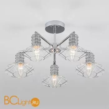 Потолочная люстра Eurosvet Tranello 70108/5 хром