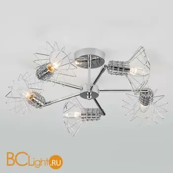 Потолочная люстра Eurosvet Tranello 70108/5 хром - Фото 0