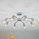 Потолочная люстра Eurosvet Tranello 70108/8 хром - Фото 2