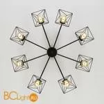 Потолочная люстра Eurosvet Trappola 70107/8 черный - Фото 2