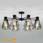 Потолочная люстра Eurosvet Trappola 70107/8 черный