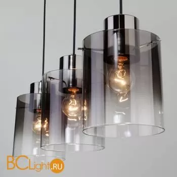 Подвесной светильник Eurosvet Trim 50227/3 дымчатый a057459 - Фото 2