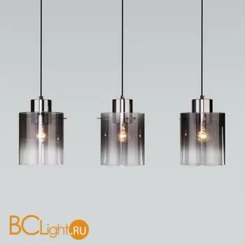 Подвесной светильник Eurosvet Trim 50227/3 дымчатый a057459 - Фото 0