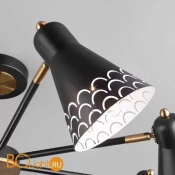 Люстра Eurosvet Trina 70100/8 черный - Фото 0