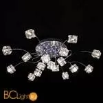 Потолочная люстра Eurosvet Trinity 80113/17 хром/белый - Фото 0