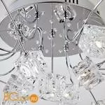 Потолочная люстра Eurosvet Trinity 80113/17 хром/белый - Фото 1