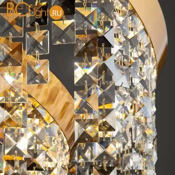 Подвесной светильник Eurosvet Triomphe 90110/2 медный 46W - Фото 1