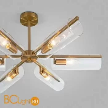 Люстра Eurosvet Trompeta 70144/6 латунь a060897 - Фото 0