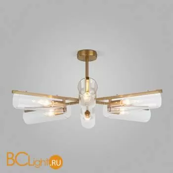 Люстра Eurosvet Trompeta 70144/6 латунь a060897 - Фото 1