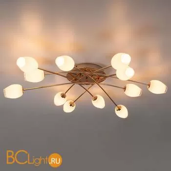 Потолочная люстра Eurosvet Tulip 30135 золото - Фото 1