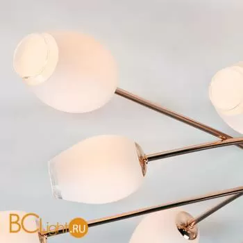 Потолочная люстра Eurosvet Tulip 30135 золото - Фото 2