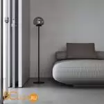 Торшер Eurosvet Twice new 90327/1 черный a065924 - Фото 1