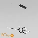 Подвесной светильник Eurosvet Twin 90265/1 черный a060607