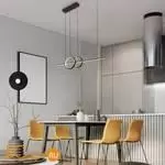 Подвесной светильник Eurosvet Twin 90265/1 черный a060607 - Фото 0