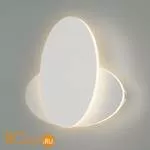 Настенный светильник Eurosvet Twirl 90315/2 белый 16W - Фото 1