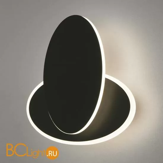 Настенный светильник Eurosvet Twirl 90315/2 черный 16W