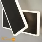 Настенный светильник Eurosvet Twirl 90316/2 черный 18W - Фото 1