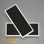 Настенный светильник Eurosvet Twirl 90316/2 черный 18W - Фото 0