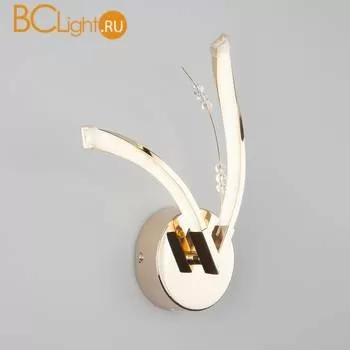 Настенный светильник Eurosvet Twist 90086/2 золото 9.2W