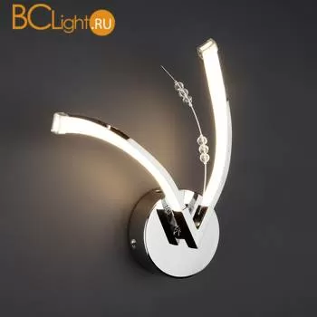 Настенный светильник Eurosvet Twist 90086/2 хром 9.2W - Фото 0