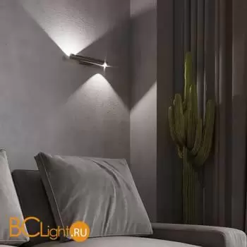 Настенный светильник Eurosvet Tybee 40161 LED титан a063050 - Фото 3