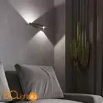 Настенный светильник Eurosvet Tybee 40161 LED титан a063050 - Фото 3