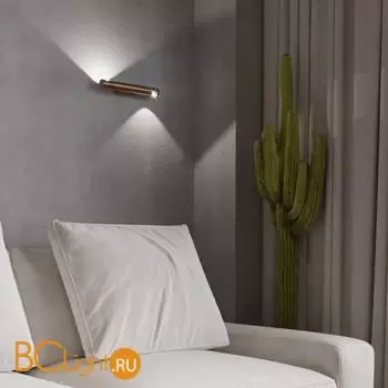 Настенный светильник Eurosvet Tybee 40161 LED латунь a063049 - Фото 3