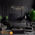 Подвесной светильник Eurosvet Uma new 90368/7 медь a065028 - Фото 2