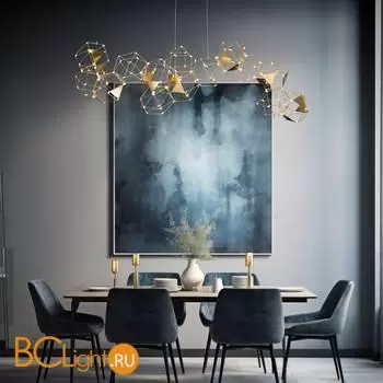 Подвесной светильник Eurosvet Uma new 90368/14 медь a065029 - Фото 3