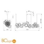 Подвесной светильник Eurosvet Uma new 90368/14 медь a065029 - Фото 4