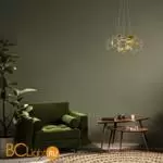 Подвесной светильник Eurosvet Uma new 90369/5 медь a065031 - Фото 4