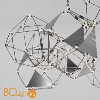 Подвесная светодиодная люстра 90369/12 черный жемчуг a065033 - Фото 0