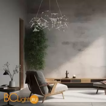 Подвесная светодиодная люстра 90369/12 черный жемчуг a065033 - Фото 1