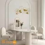 Подвесная светодиодная люстра 90369/12 медь a065034 - Фото 1