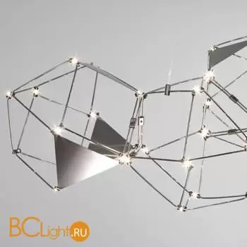 Подвесной светильник Eurosvet Uma new 90368/7 черный жемчуг a065027 - Фото 1