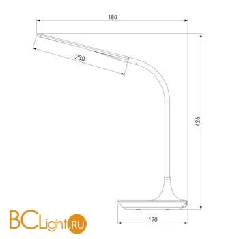Настольная лампа Eurosvet Urban 80422/1 белый - Фото 4