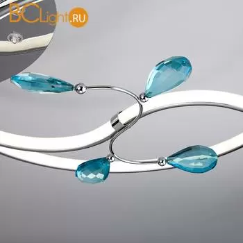 Потолочный светильник Eurosvet Venera 90131/2 хром 64W - Фото 5