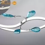 Потолочный светильник Eurosvet Venera 90131/2 хром 64W - Фото 5