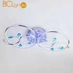 Потолочный светильник Eurosvet Venera 90131/2 хром 64W - Фото 7