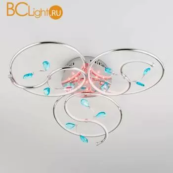 Потолочный светильник Eurosvet Venera 90131/3 хром 94W - Фото 0