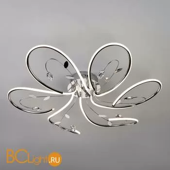 Потолочный светильник Eurosvet Venzel 90082/6 хром 90W