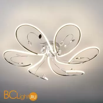 Потолочный светильник Eurosvet Venzel 90082/6 хром 90W - Фото 1