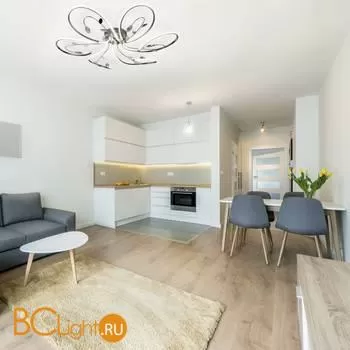 Люстра Eurosvet Venzel 90082/6 хром 00000083234 - Фото 0