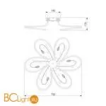 Люстра Eurosvet Venzel 90082/6 хром 00000083234 - Фото 7