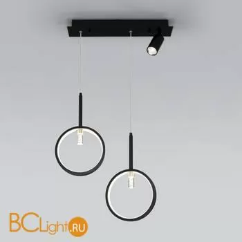 Подвесной светильник Eurosvet Verge 90249/3 черный - Фото 0