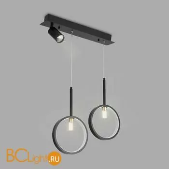 Подвесной светильник Eurosvet Verge 90249/3 черный - Фото 4