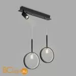 Подвесной светильник Eurosvet Verge 90249/3 черный - Фото 4