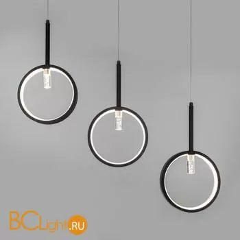 Подвесной светильник Eurosvet Verge 90249/5 черный - Фото 1