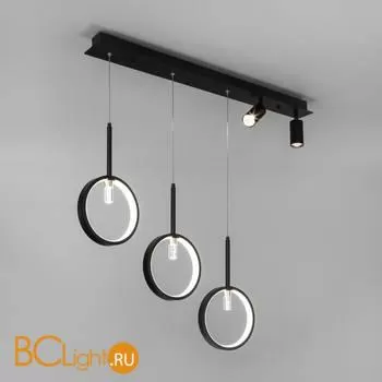 Подвесной светильник Eurosvet Verge 90249/5 черный - Фото 0